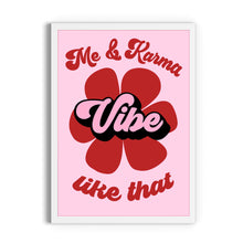 Load image into Gallery viewer, Taylor Swift "Karma" Lyrics Print