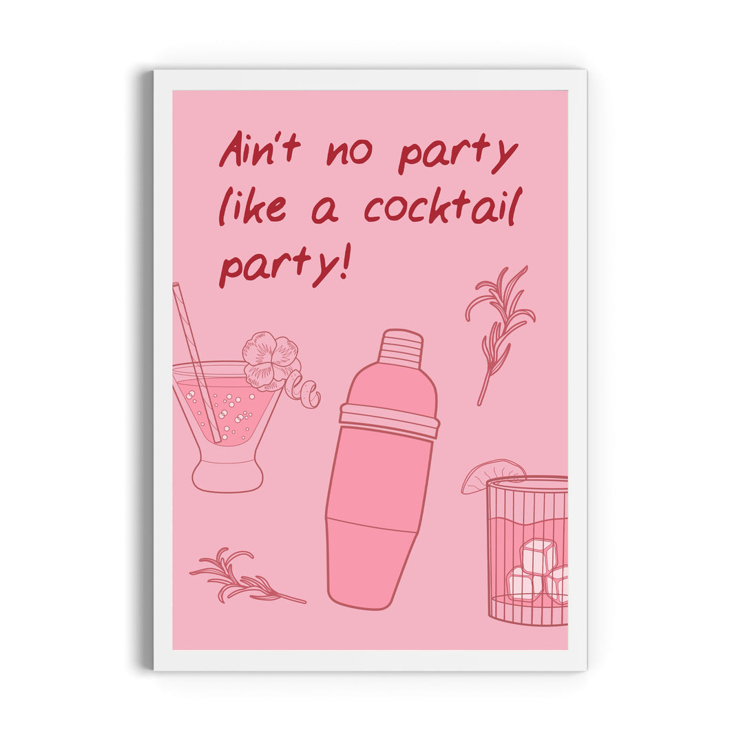 Cocktail Party Print