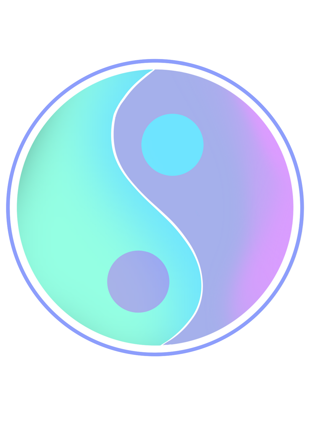 Ying Yang Sticker – Selfcare Visuals